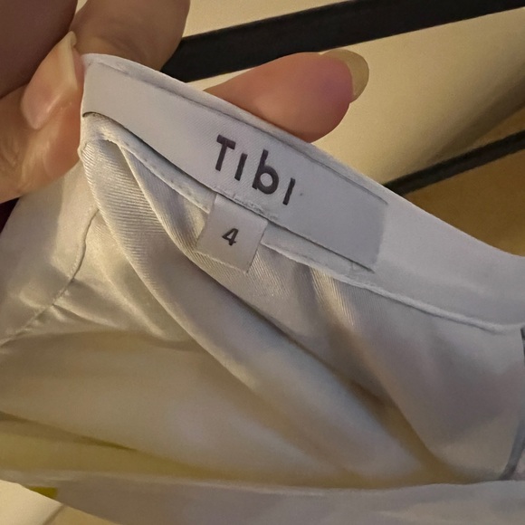 Tibi Ant Farm print Asymmetrical skirt midi flowy US 4 - Picture 7 of 7